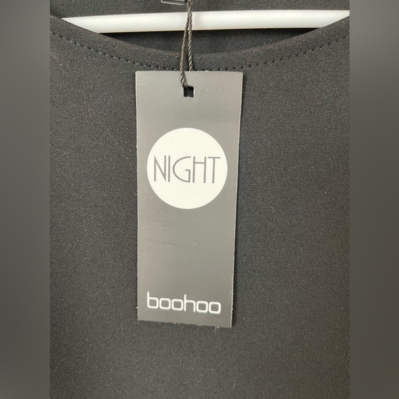 NWT Boohoo Kate Monochrome Skater Dress - Picture 3 of 5